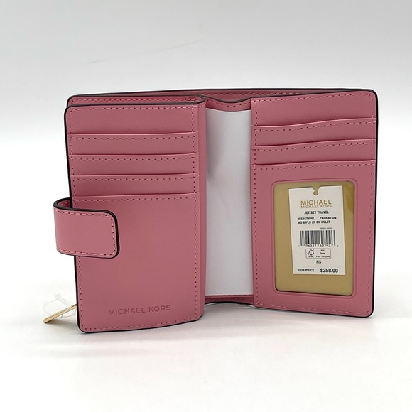 Michael Kors Medium Corner Zip Wallet - Picture 7 of 8